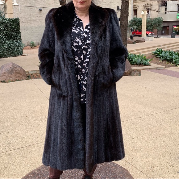 Fur Long Coat - Picture 2 of 5